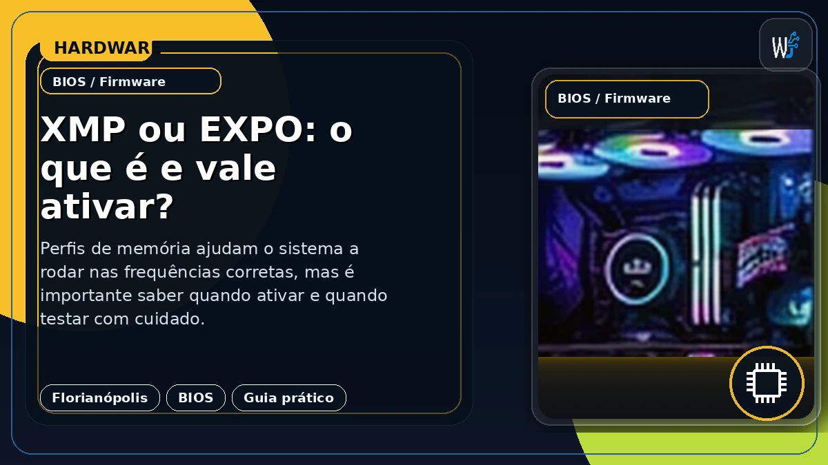 XMP ou EXPO: o que é e vale ativar?